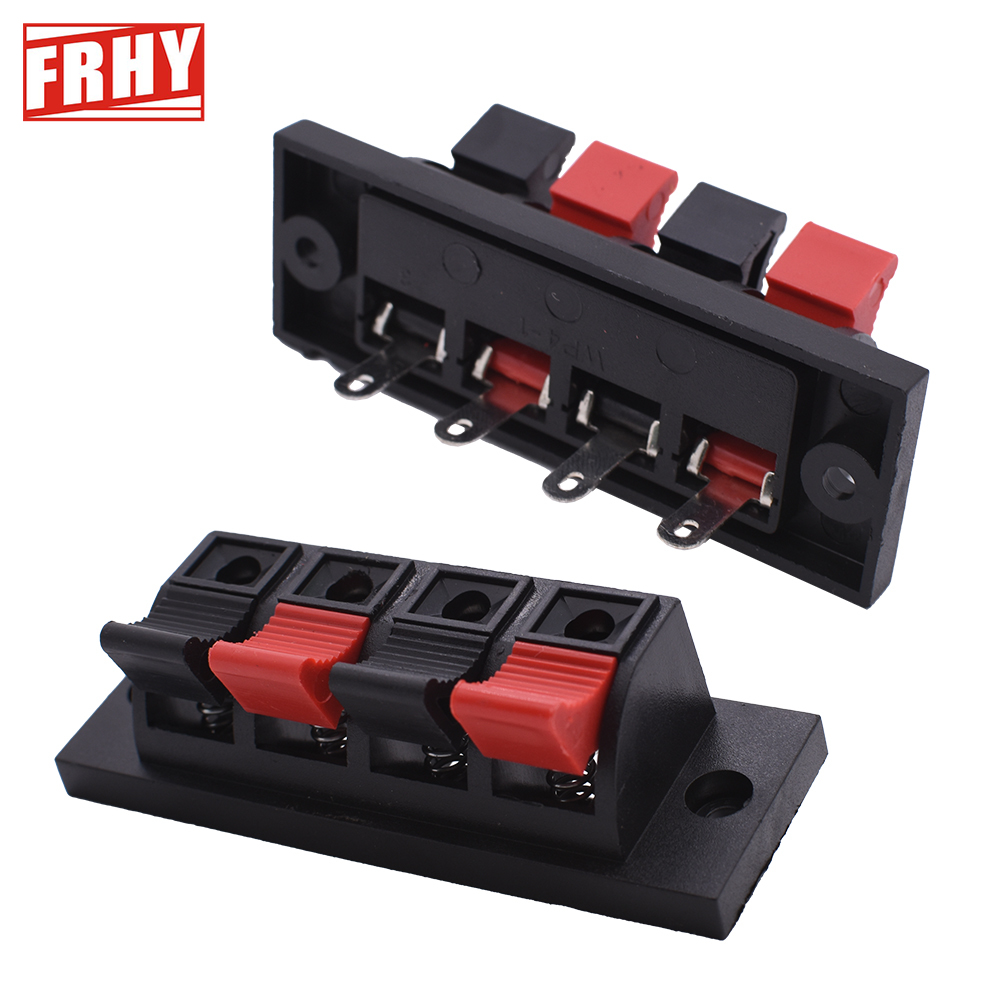 Push Fit Connector - ขั้วต่อแบบกดสปริงขนาดใหญ่ 2 4 ตำแหน่ง จำนวน 10