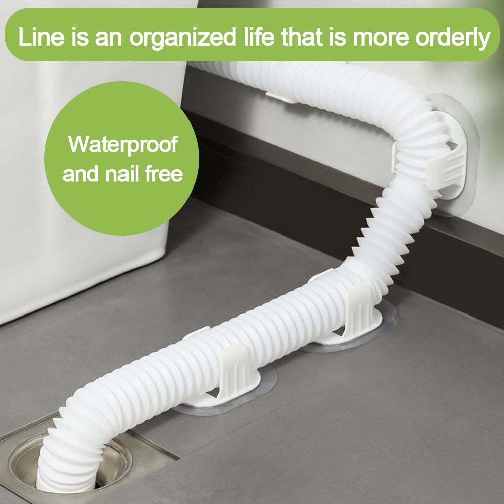 5 ชิ้น ตะขอหนีบท่อพลาสติก คลิป - Drain Pipe Clip บทวิจารณ์และราคา