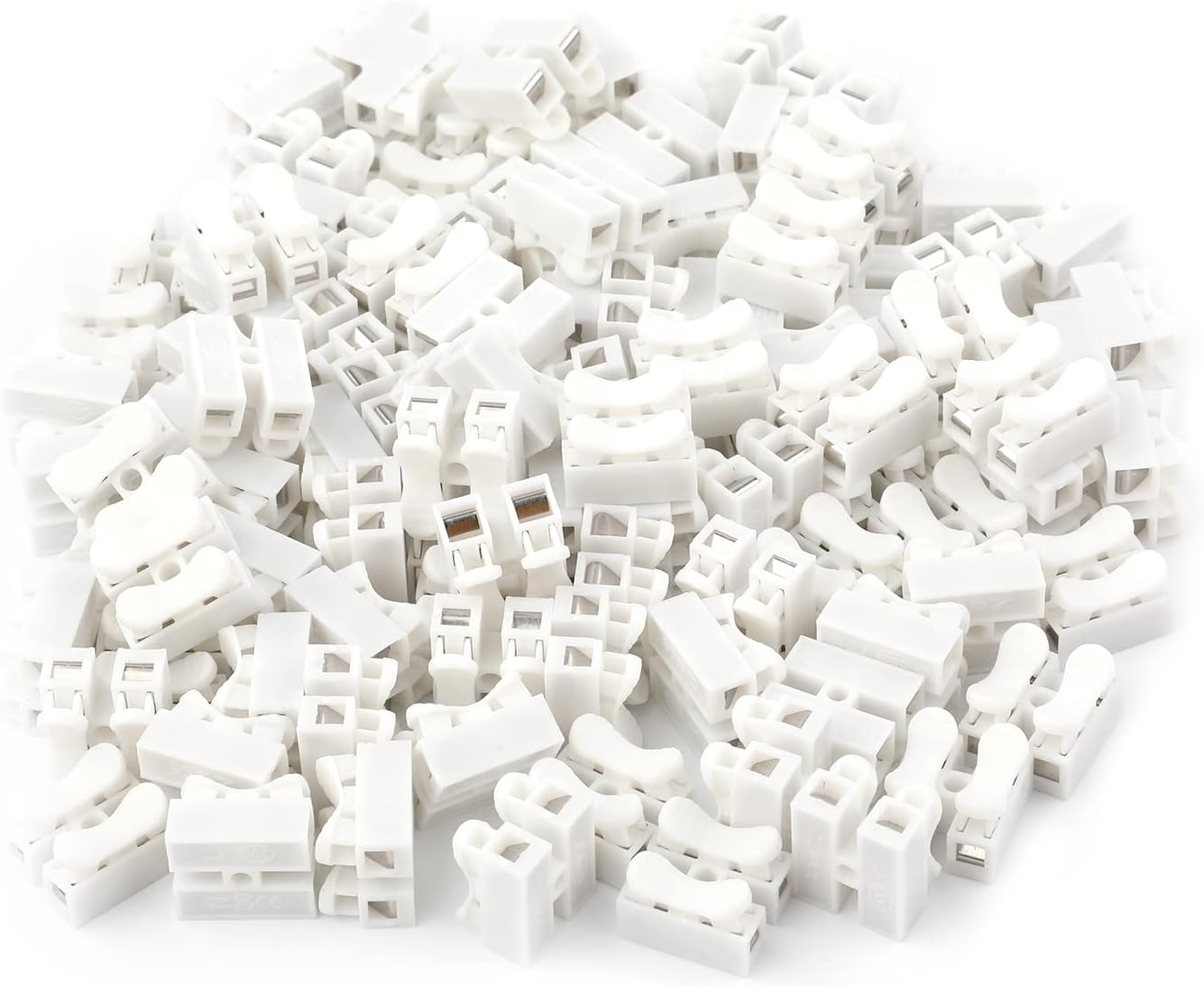 50ชิ้นขั้วต่อสายไฟแบบกดเร็ว CH - Push Fit Connector บทวิจารณ์และราคา